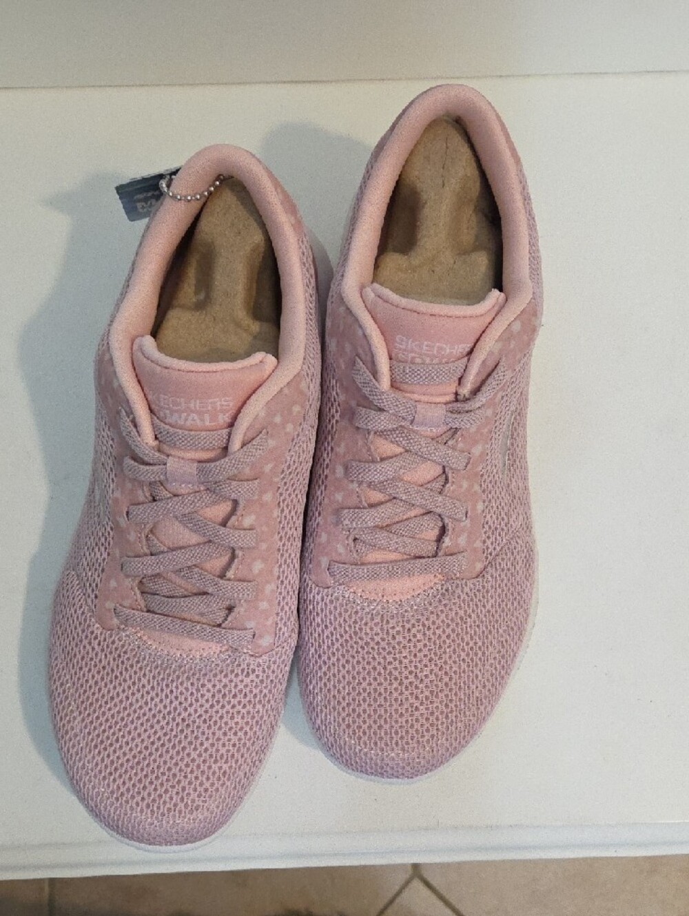 Skechers Women's Lightweight Mesh Athletic Sneaker - Light Pink NWT Size 7 - Picture 5 of 8